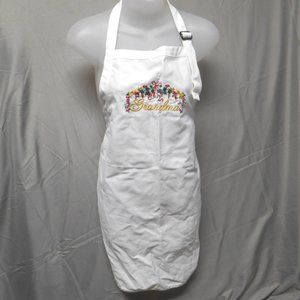 NWOT Augusta white “Grandma” cooking apron